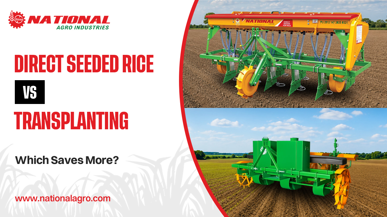 Direct Seeded Rice (DSR) vs Transplanting: Which Saves More?